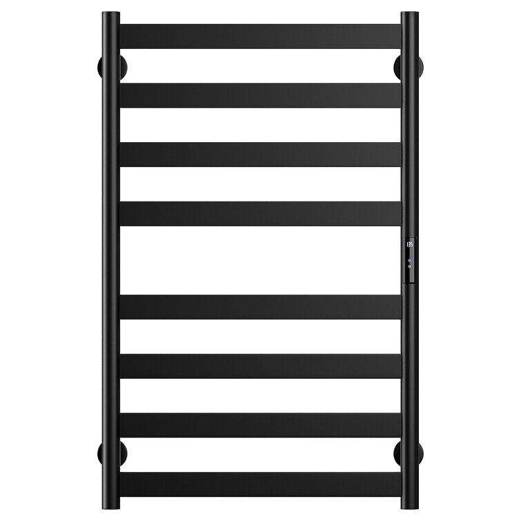 Black matt towel online rail